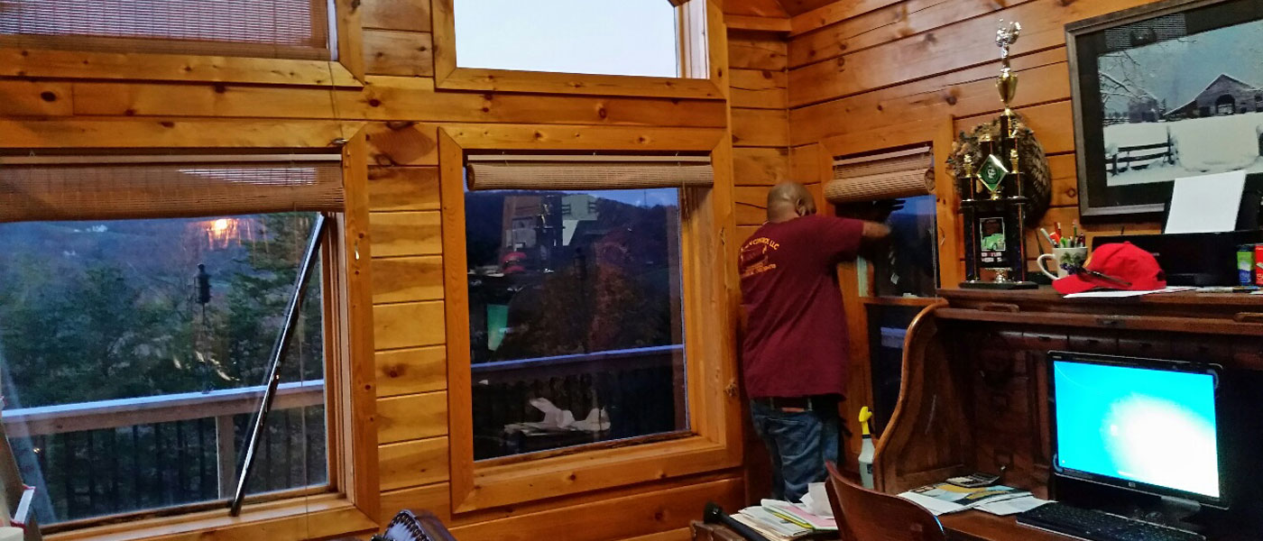 Residential Window Tinting or Glass windows near you